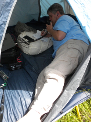 Chris operating 20SSB